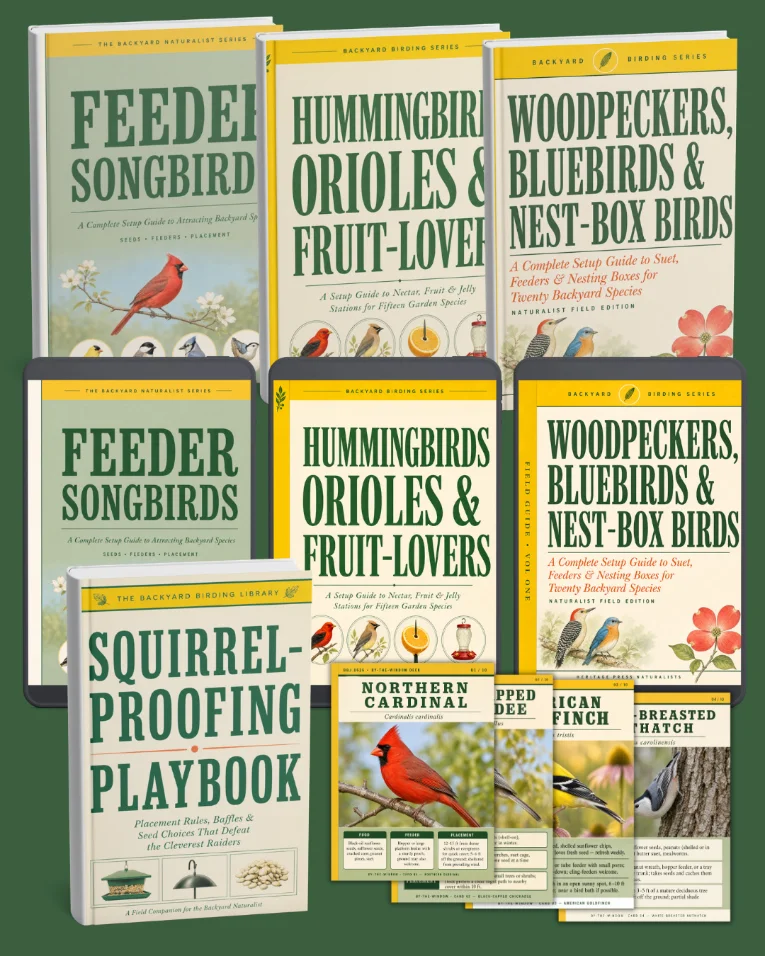 The complete Backyard Bird Master Pack