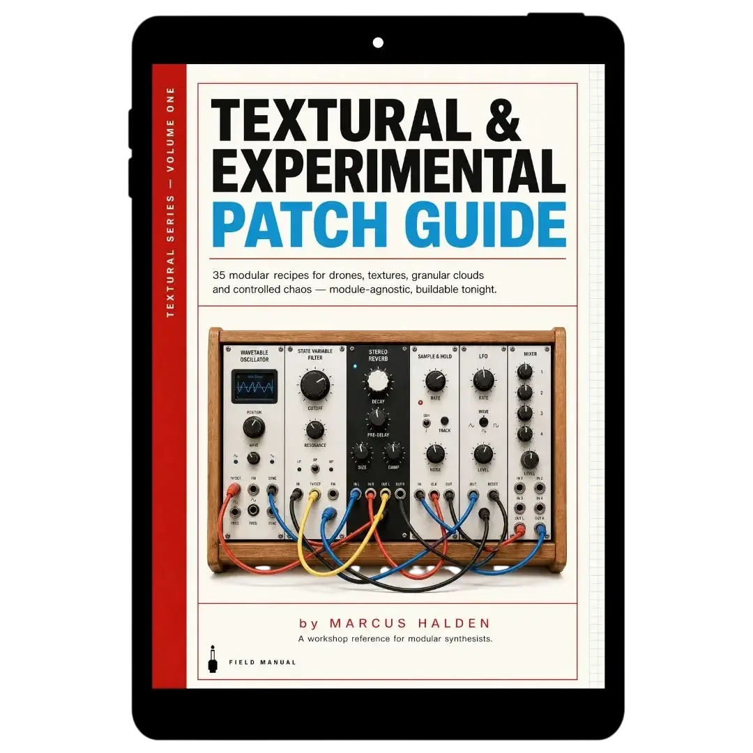 Textural & experimental patches.